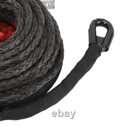 Synthetic Winch Rope Winch Line Cable Rope 3/8in Thick High Traction Strength