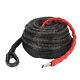 Synthetic Winch Rope Winch Rope 7.5t Strength With Protective Sleeve For Off