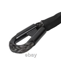 Synthetic Winch Rope Winch Rope 7.5T Strength With Protective Sleeve For Off