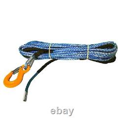 Synthetic Winch Rope with Safety Hook 9200kg MBL 10mm x 30m Offroad Recovery 4x4