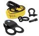Tgl Offroad Recovery Kit 10 Ton Heavy Duty Winch Snatch Block Pulley, 3 X8