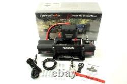 Terrafirma A12000 12V 4x4 Synthetic Rope Recovery Winch TF3301