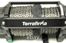 Terrafirma A12000 12V 4x4 Synthetic Rope Recovery Winch TF3301