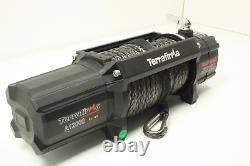 Terrafirma A12000 12v Electric Winch 12,000lb Synthetic Rope TF3301