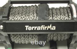 Terrafirma A12000 12v Electric Winch 12,000lb Synthetic Rope TF3301