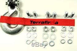 Terrafirma A12000 4x4 Recovery Winch 12000lb 12v Synthetic Rope TF3301 LandRover