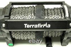Terrafirma A12000 Winch 12000 lb With Synthetic Rope Recovery 4x4 TF3301