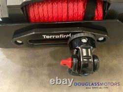 Terrafirma M12.5S 12500lb 12V Recovery Winch Synthetic Rope TF3320