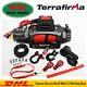 Terrafirma M12.5s 12v Winch With Synthetic Rope And Wireless For All Land Rover