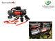 Terrafirma Winch Synthetic Rope & 2 Wireless Remotes M12.5s 12v Electric Tf3320