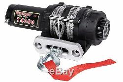 Tungsten4x4 T4000S 1.9 HP 4000lbs ATV/UTV Electric Winch with Synthetic Rope