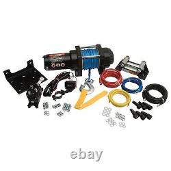 Tusk Winch with Synthetic Rope and Mount Plate 3500 lb