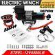 Vehpro Electric Winch 4500lb 12v Synthetic Rope 4x4/recovery Wireless