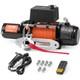 Vevor Electric Winch Truck 10,000 Lb Synthetic Rope Waterproof Remote Control