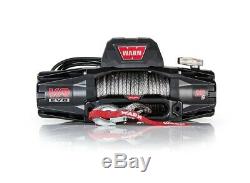 VR EVO 12-S WARN Electric Winch 12V Hawse Fairlead 90' 3/8 Synthetic Rope 103255