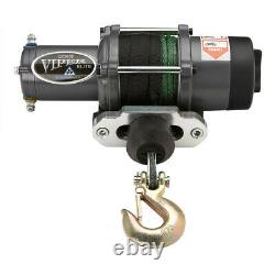 Viper ATV/UTV Winch Elite 3000 lb with 40 feet of Synthetic Rope