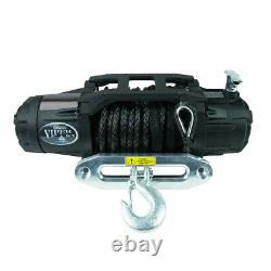 Viper Elite 12,000lb Recovery Truck Winch with Black Synthetic Rope