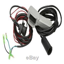 Viper Max 4000 lb ATV UTV Winch Kit with 50 feet Synthetic Rope Cable SxS 4x4