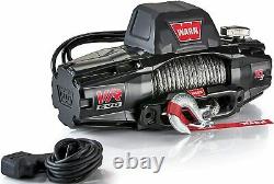 WARN 103253 VR EVO 10-S Electric 12V DC Winch with Synthetic Rope 3/8 Diameter