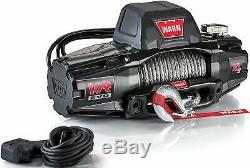 WARN 103253 VR EVO 10-S Standard Duty Winch with Synthetic Rope 10,000 lb Cap