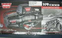 WARN 103255 VR EVO 12S 12000lb Winch 12V Hawse Fairlead 90' 3/8 Synthetic Rope