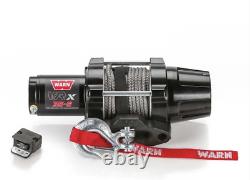 WARN 3500lb Moose Utility Synthetic Rope Winch 12V Quad UTV ATV