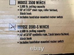 WARN 3500lb Moose Utility Synthetic Rope Winch 12V Quad UTV ATV