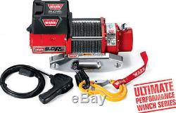 WARN 71550 9.0Rc 9000 lb Ultimate Performance Series Winch 4.8HP Synthetic Rope