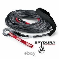WARN 88468 Spydura Synthetic Rope 3/8x 80', for Winches up to 12,000 lb