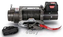 WARN 97720 M12-S 12000 lb Winch 100' 3/8 Spydra Synthetic Rope Heavy Series