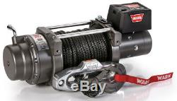 WARN 97720 M12-S 12000 lb Winch 100' 3/8 Spydra Synthetic Rope Heavy Series