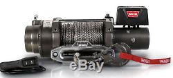 WARN 97730 M15-S 15000 lb Winch 80' 3/8 Spydra Synthetic Rope Heavy Series