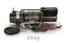 WARN 97740 16.5ti-S 16500 lb Series Winch 80' 3/8 Spydra Synthetic Heavy Rope