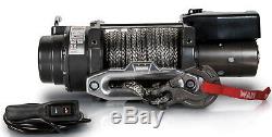 WARN 97740 16.5ti-S 16500 lb Series Winch 80' 3/8 Spydra Synthetic Rope Heavy