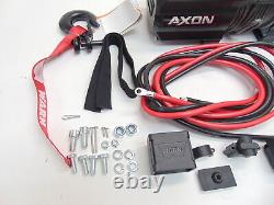 WARN AXON 3500-S Winch with Synthetic Rope 3,500 lbs. 101130