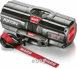 WARN AXON 35-S Powersports Winch with Spydura Synthetic Cable Rope