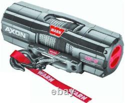 WARN AXON 45-S Winch 4500lb Synthetic Rope 101140 50'x1/4 4505-0713