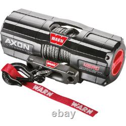 WARN Axon 45RC Short Drum Winch with Synthetic Rope 4500 lb. 101240