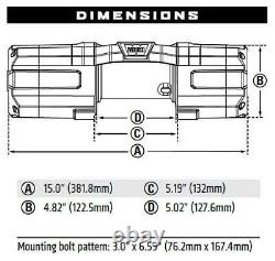 WARN Axon 45-S Synthetic Utv Winch