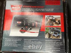 WARN Pro Vantage 2500-S Synthetic Rope, Quad Winch, Yamaha Grizzly 700, Wireless