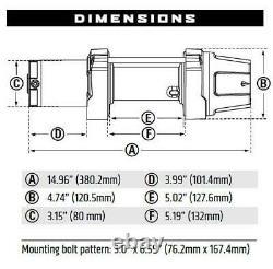 WARN VRX 45-S Synthetic Utv Winch