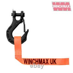 WINCHMAX Armourline Synthetic Rope 15m x 10mm with Tactical Hook