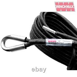 WINCHMAX Armourline Synthetic Rope 25m/10mm + Tactical Hook MBL 9,500kg Hole Fix