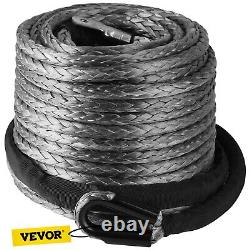 WINCH ROPE, 3/8 x 95' SYNTHETIC WINCH ROPE, 20500LBS STAINLESS STEEL