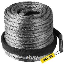 WINCH ROPE, 3/8 x 95' SYNTHETIC WINCH ROPE, 20500LBS STAINLESS STEEL