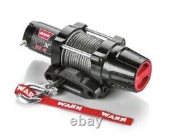 Warn 101020 VRX 25-S Powersport Winch 50' of 31/6 Synthetic Rope 2500 lbs