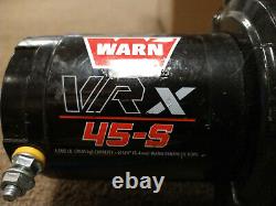 Warn 101040 VRX 45-S Powersport Winch with Synthetic Rope 4500 lbs FREE SHIPPING