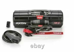 Warn 101140 AXON 45-S Powersport Winch with 50' x 1/4 Spydura Synthetic Rope