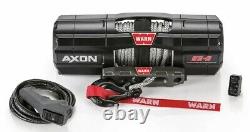 Warn 101150 AXON 5500-S Winch with Synthetic Rope