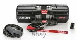 Warn 101150 AXON 5500-S Winch with Synthetic Rope 5,500 lbs